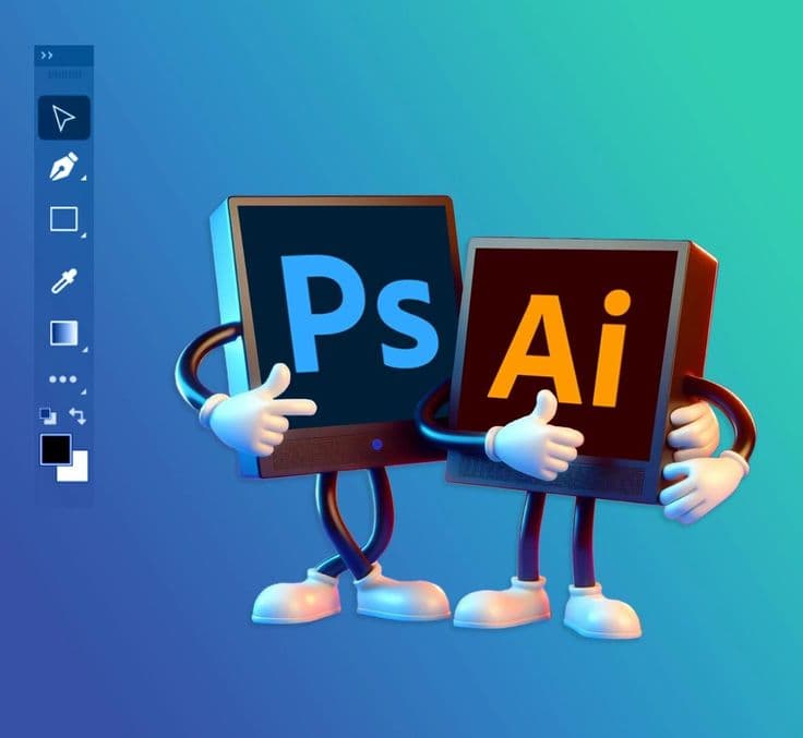 A comprehensive design course using Photoshop and Illustrator